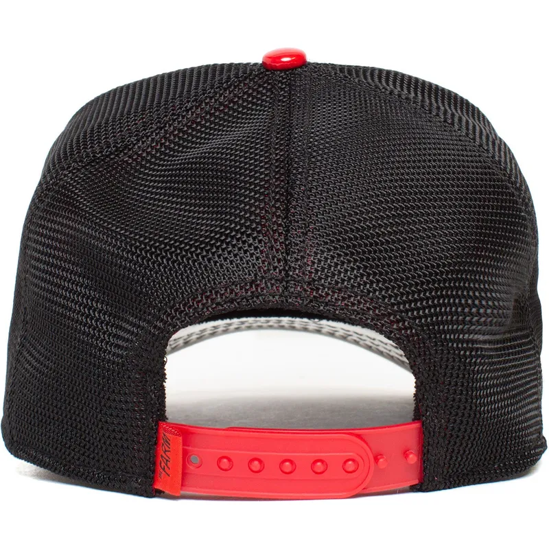 epci-curbata-negru-snapback-goat-goaty-mcgoatface-patent-leather-the-farm-de-goorin-bros
