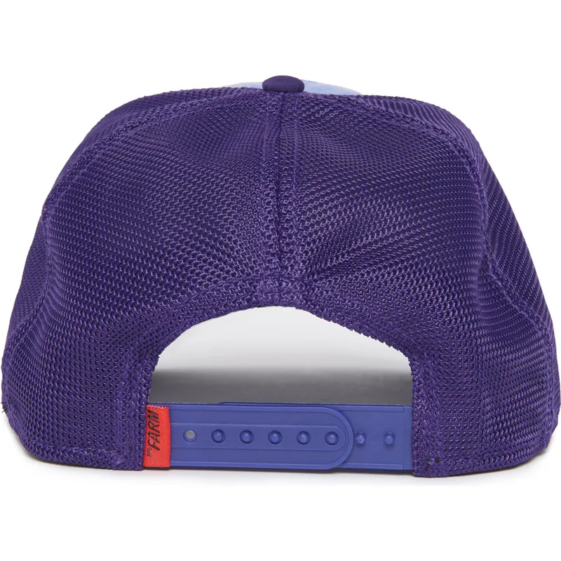 epci-curbata-albastru-snapback-de-siam-fighter-blue-light-metallic-the-farm-de-goorin-bros