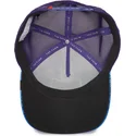 casquette-trucker-bleue-et-violette-poisson-combattant-siamois-fighter-blue-light-metallic-the-farm-goorin-bros