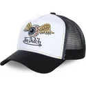 casquette-trucker-blanche-et-noire-whi-von-dutch