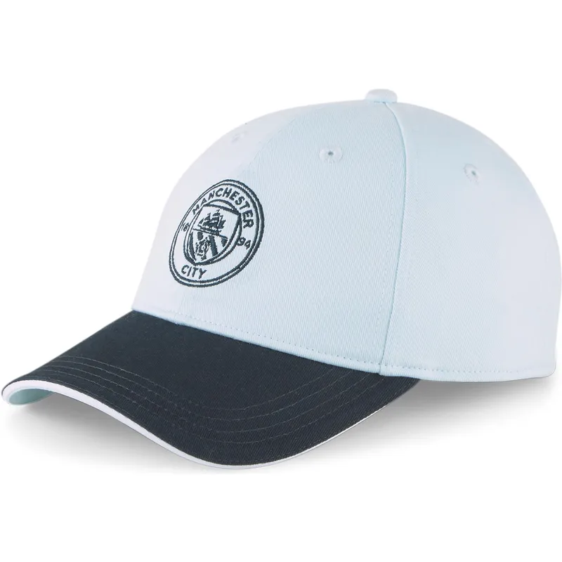 cap-curbata-blue-snapback-archive-de-manchester-city-football-club-premier-league-de-puma