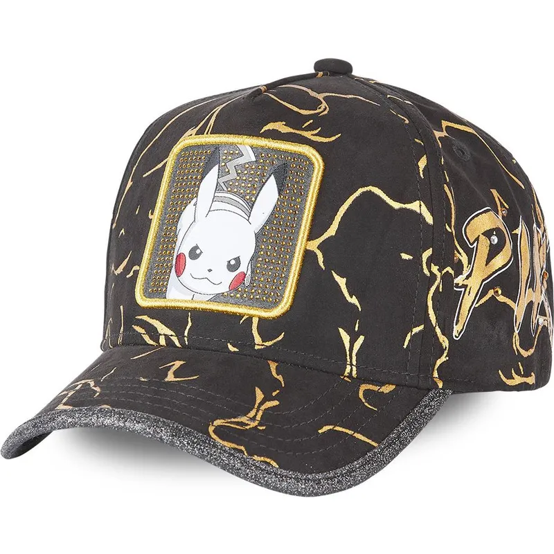 epci-curbata-negru-reglabila-tag-ele1-pikachu-pokemon-de-capslab
