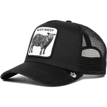 Cappellino trucker nero pecora Naughty Lamb di Goorin Bros.