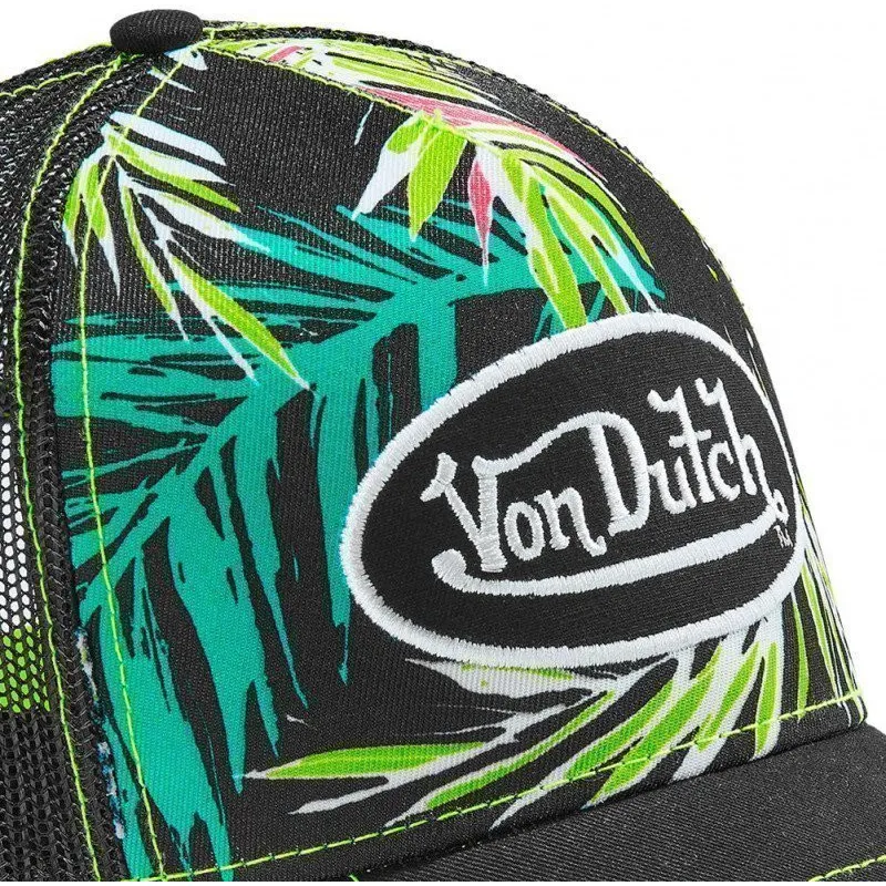 czarna-i-zielona-czapka-trucker-ahig-aop-od-von-dutch