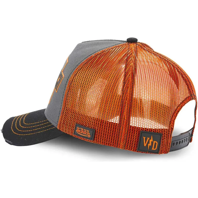 epci-curbata-gri-snapback-fast-racing-arac-gre-de-von-dutch