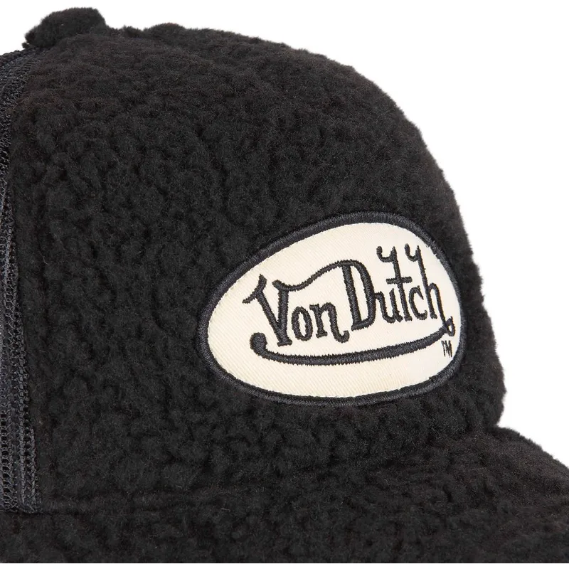 epci-curbata-negru-snapback-de-fur1-de-von-dutch