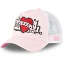 rosa-truckerkeps-love-lovu-lp-fran-von-dutch