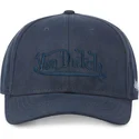 epci-curbata-bleumarin-snapback-suedine1-de-von-dutch