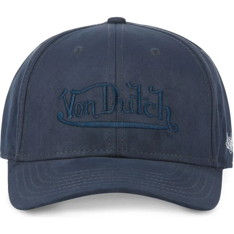 epci-curbata-bleumarin-snapback-suedine1-de-von-dutch