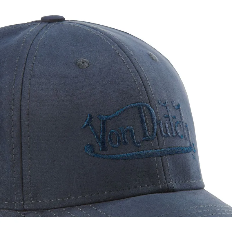 epci-curbata-bleumarin-snapback-suedine1-de-von-dutch