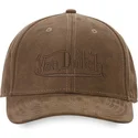 epci-curbata-maro-snapback-suedine3-de-von-dutch