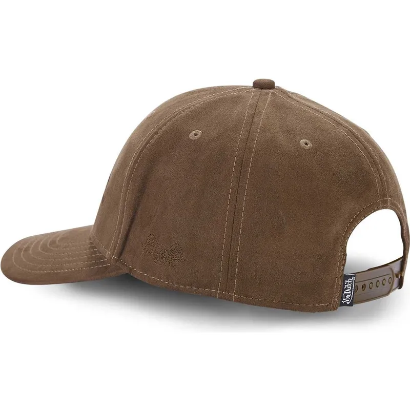 epci-curbata-maro-snapback-suedine3-de-von-dutch