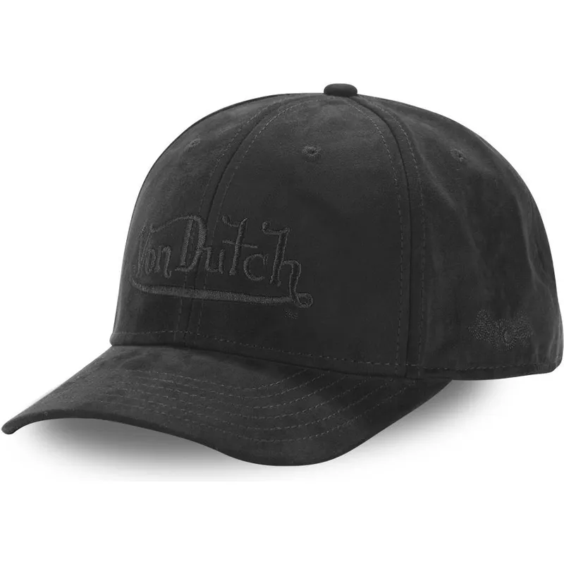 svart-bojd-keps-snapback-suedine4-fran-von-dutch