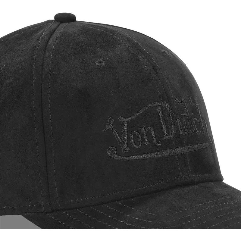 svart-bojd-keps-snapback-suedine4-fran-von-dutch