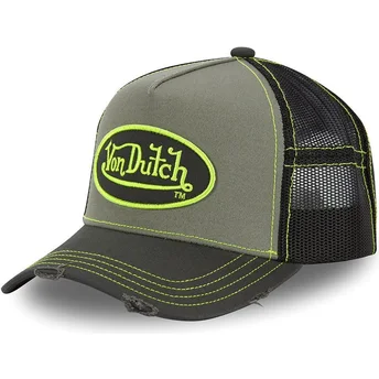 Cap curbată green snapback de Von Dutch