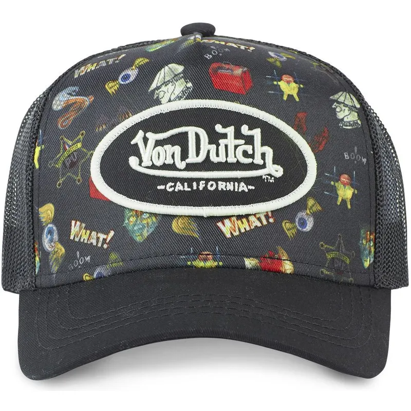 cap-curbata-black-snapback-de-von-dutch