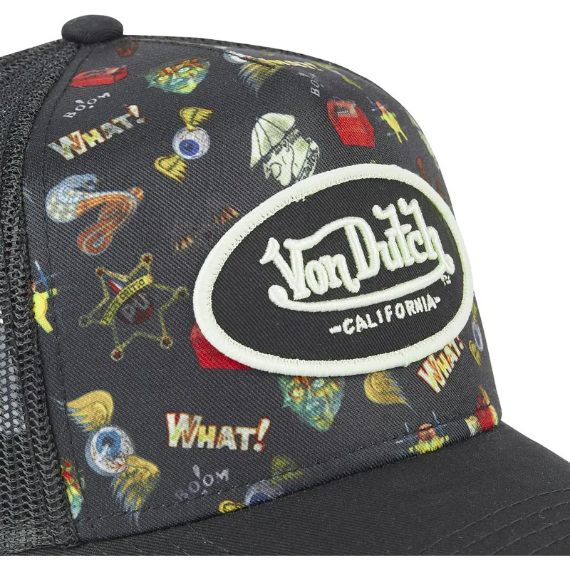 cap-curbata-black-snapback-de-von-dutch