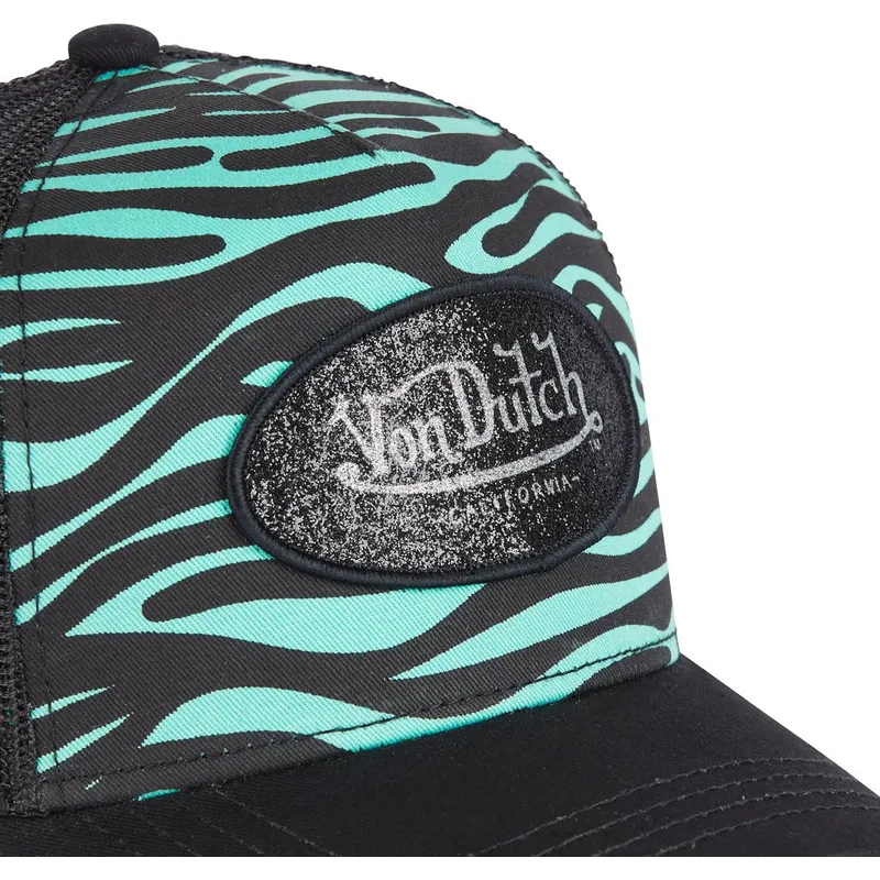 epci-curbata-negru-snapback-zebr-t-de-von-dutch