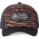 gorra-trucker-marron-y-negra-zebr-c-de-von-dutch