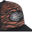 epci-curbata-negru-snapback-zebr-c-de-von-dutch