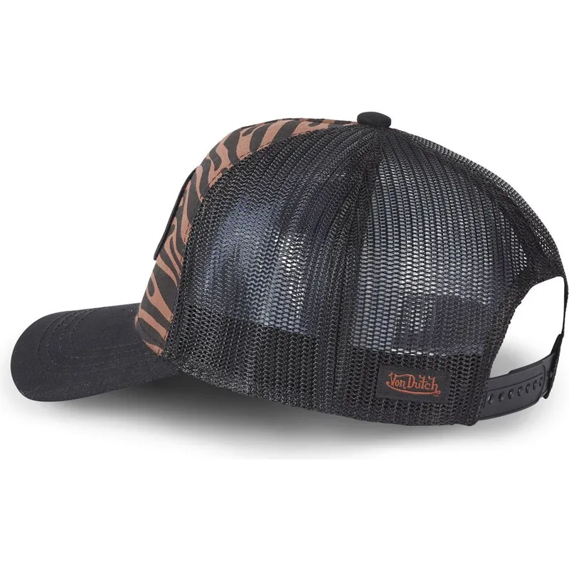 epci-curbata-negru-snapback-zebr-c-de-von-dutch