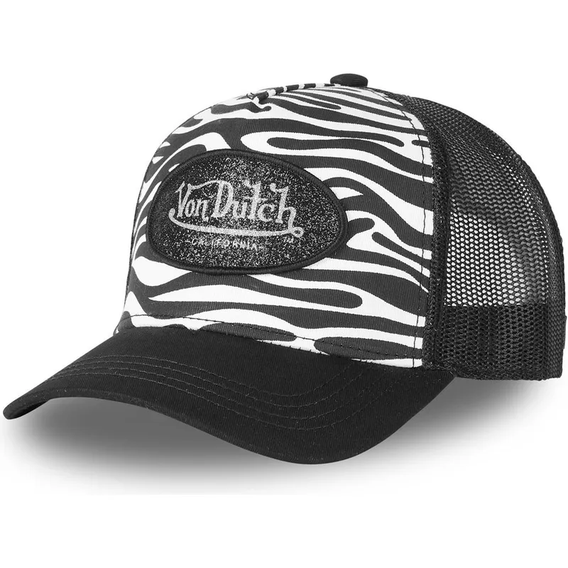 epci-curbata-negru-snapback-zebr-wnr-de-von-dutch