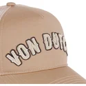 epci-curbata-bej-snapback-buckl-be-de-von-dutch