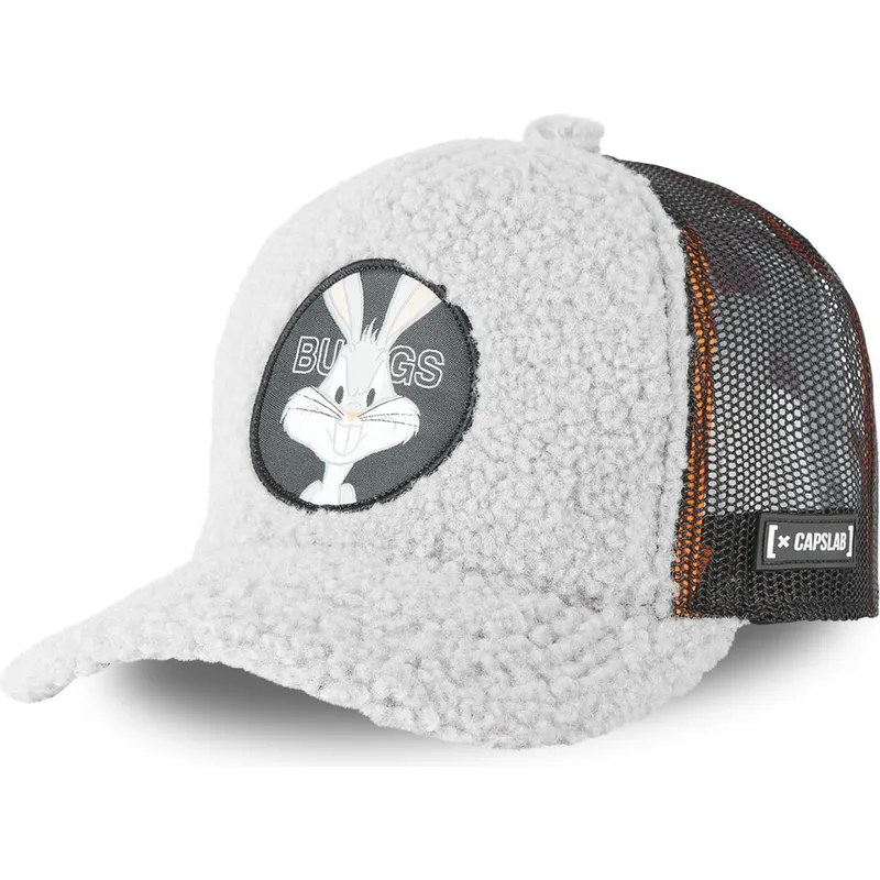 epci-curbata-gri-snapback-bugs-bunny-looney-tunes-de-capslab