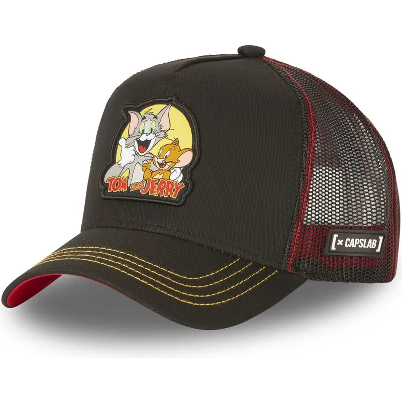 epci-curbata-negru-snapback-tj1-tom-i-jerry-looney-tunes-de-capslab