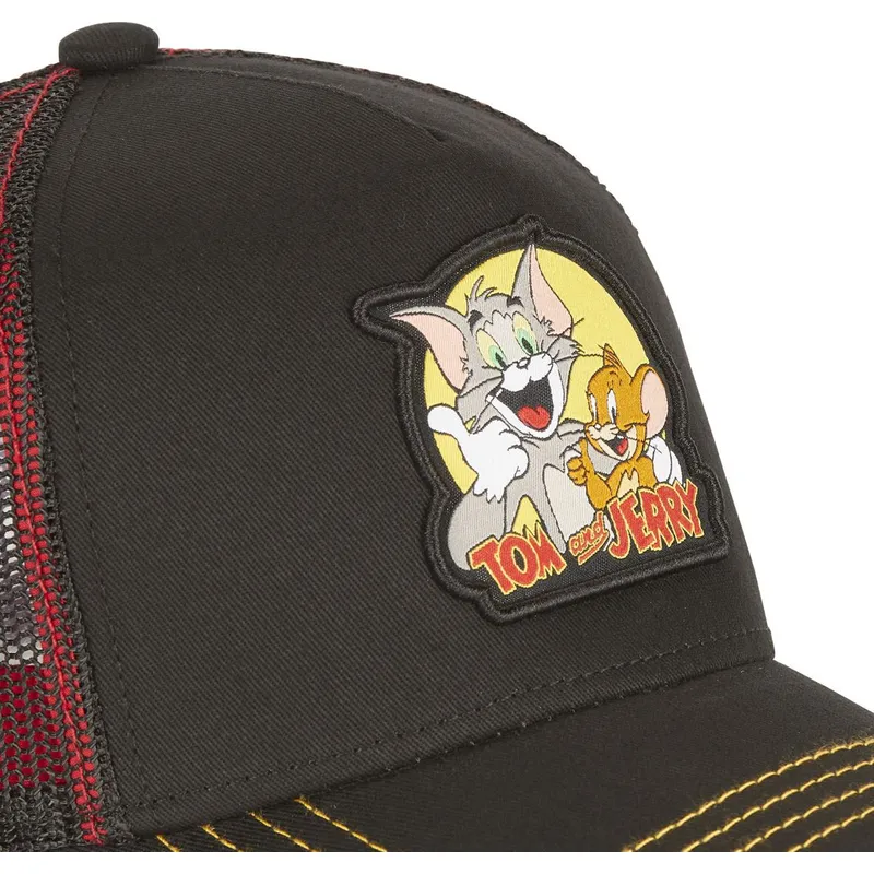 epci-curbata-negru-snapback-tj1-tom-i-jerry-looney-tunes-de-capslab