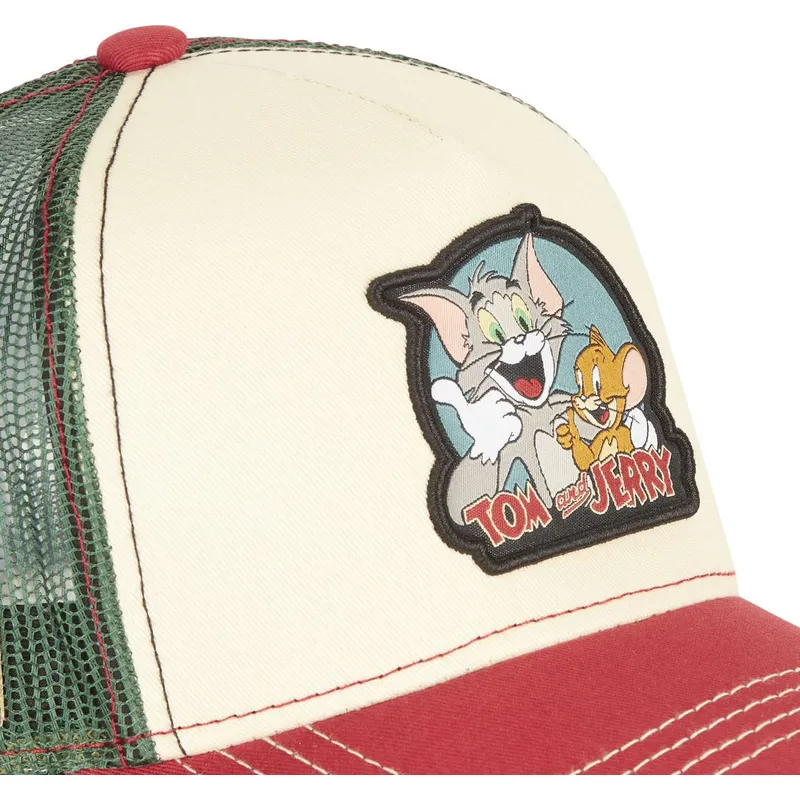 epci-curbata-bej-snapback-tj2-tom-i-jerry-looney-tunes-de-capslab