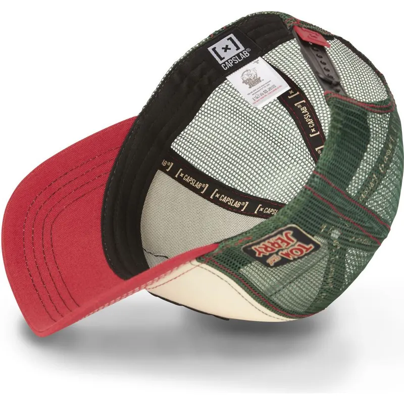 beige-grune-und-rote-trucker-kappe-tom-und-jerry-tj2-looney-tunes-von-capslab