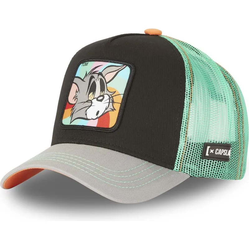 epci-curbata-negru-snapback-to6-tom-looney-tunes-de-capslab