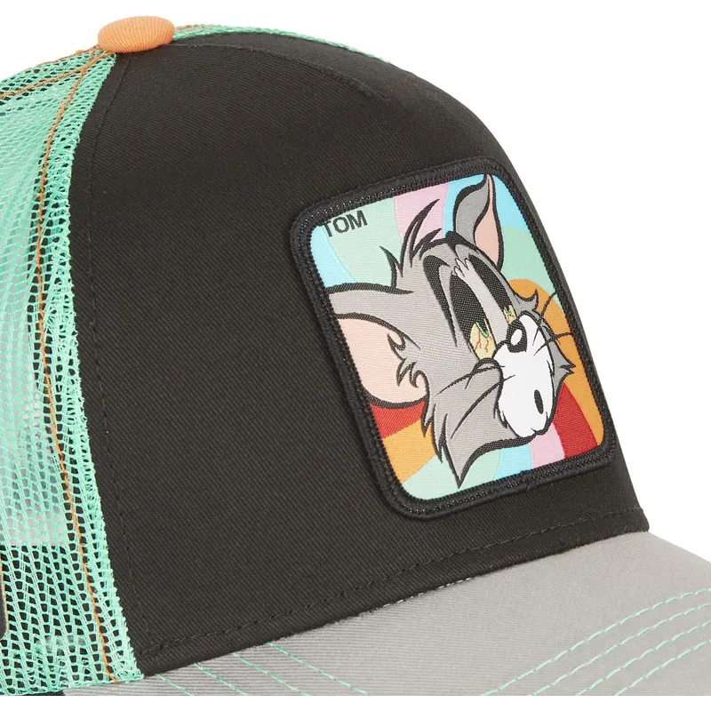 epci-curbata-negru-snapback-to6-tom-looney-tunes-de-capslab