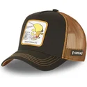 cappellino-trucker-nero-e-marrone-speedy-gonzales-spe3-looney-tunes-di-capslab