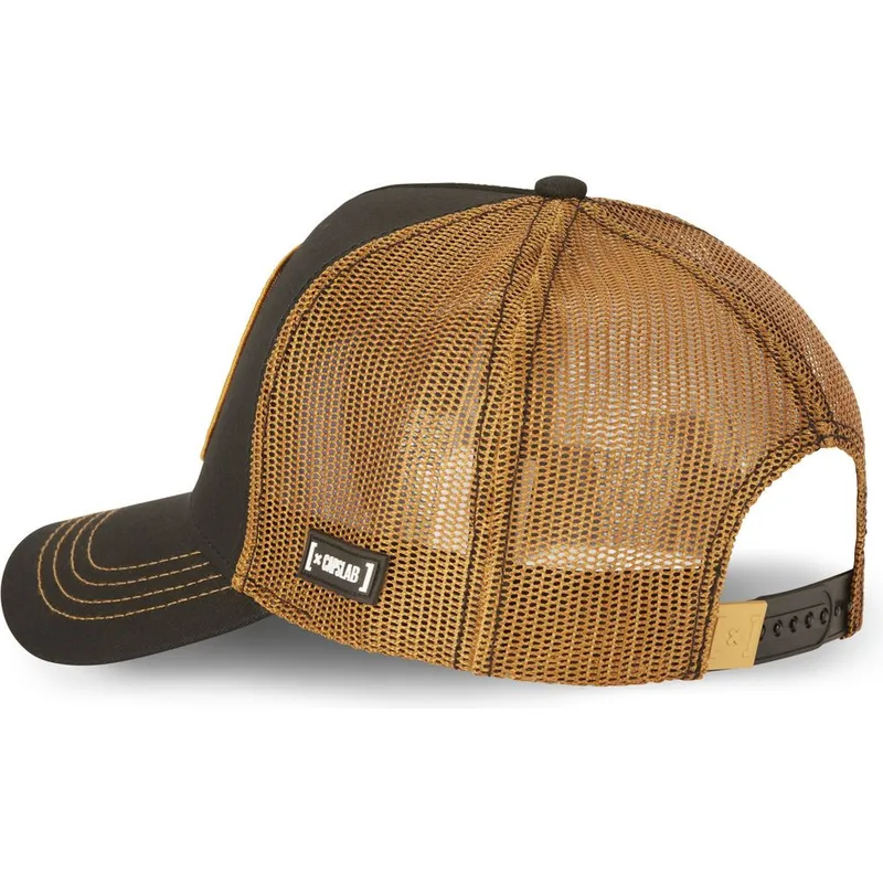 cappellino-trucker-nero-e-marrone-speedy-gonzales-spe3-looney-tunes-di-capslab