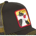 epci-curbata-negru-snapback-sy1-silvestru-looney-tunes-de-capslab