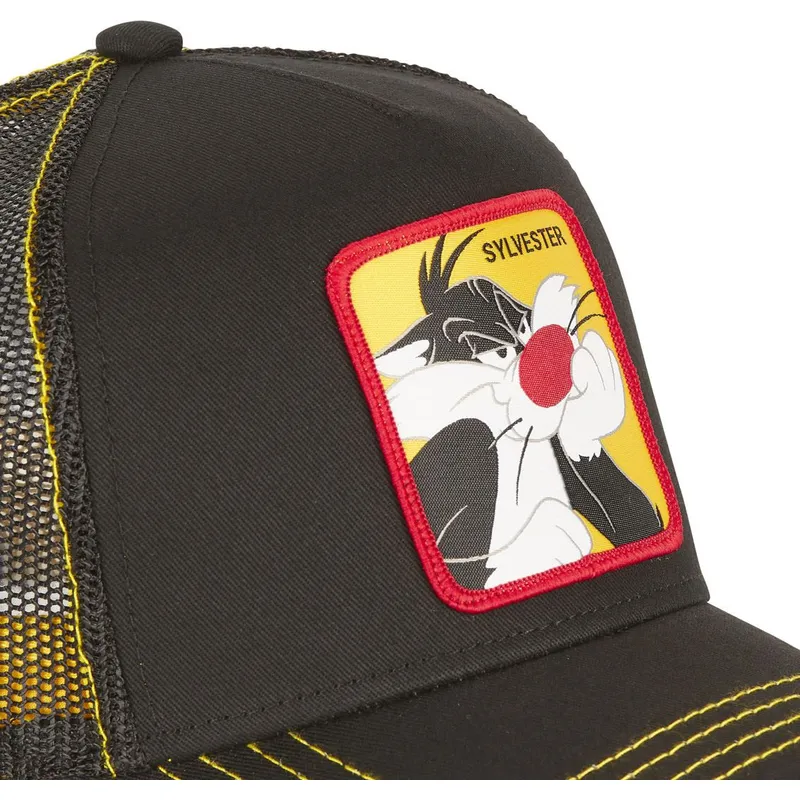 epci-curbata-negru-snapback-sy1-silvestru-looney-tunes-de-capslab