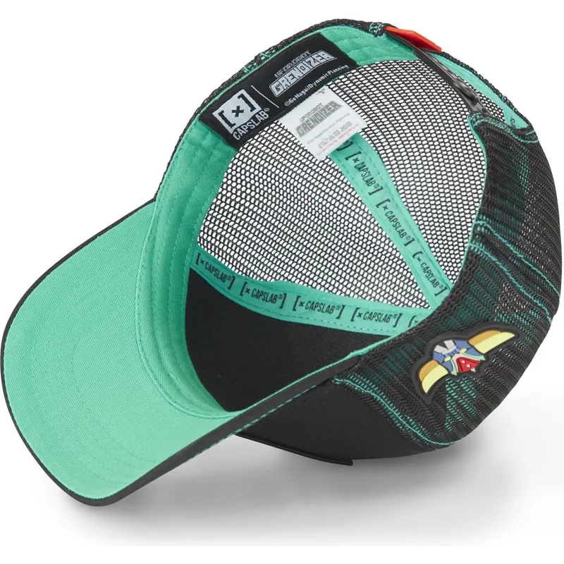 epci-curbata-negru-snapback-cas-act1-daisuke-duke-fleed-robot-grendizer-de-capslab