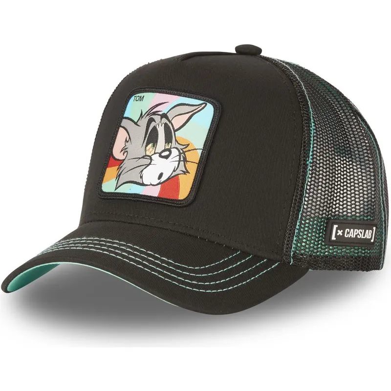 epci-curbata-negru-snapback-to5-tom-looney-tunes-de-capslab