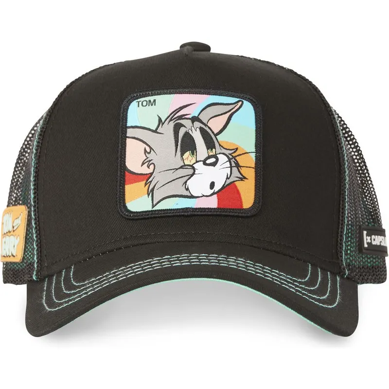epci-curbata-negru-snapback-to5-tom-looney-tunes-de-capslab