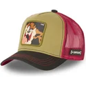epci-curbata-maro-snapback-diavolul-tasmanian-looney-tunes-de-capslab