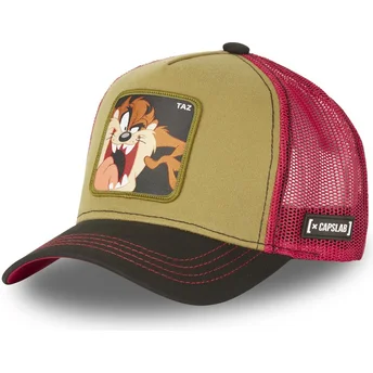 epci-curbata-maro-snapback-diavolul-tasmanian-looney-tunes-de-capslab