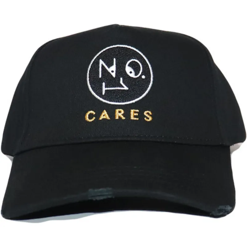 epci-curbata-negru-reglabila-no1-cares-distressed-black-gold-de-the-no1-face