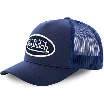 Cap curbată blue snapback de Von Dutch