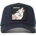 epci-curbata-bleumarin-snapback-wolf-the-farm-de-goorin-bros