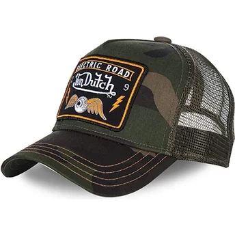 Cappellino trucker camouflage SQUARE4 di Von Dutch
