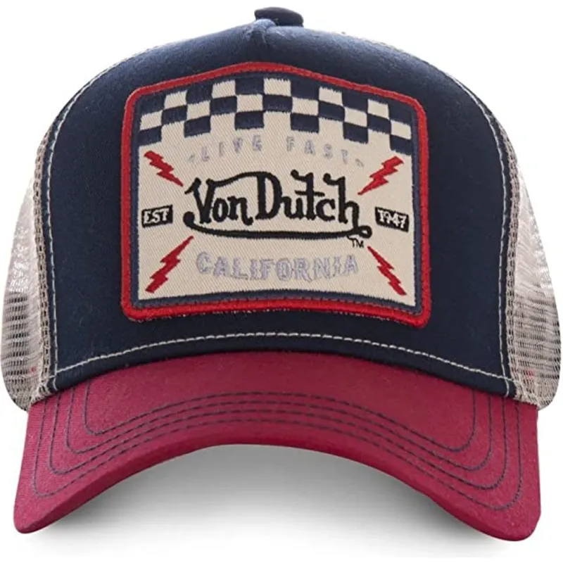 cappellino-trucker-blu-marino-bianco-e-rosso-square16-di-von-dutch