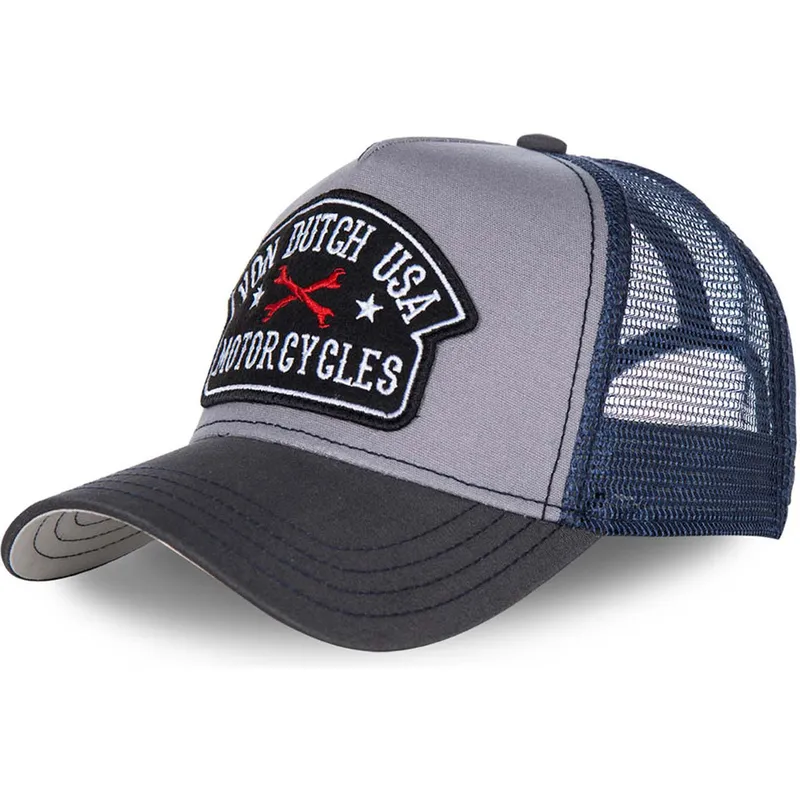 epci-curbata-gri-snapback-square15-de-von-dutch