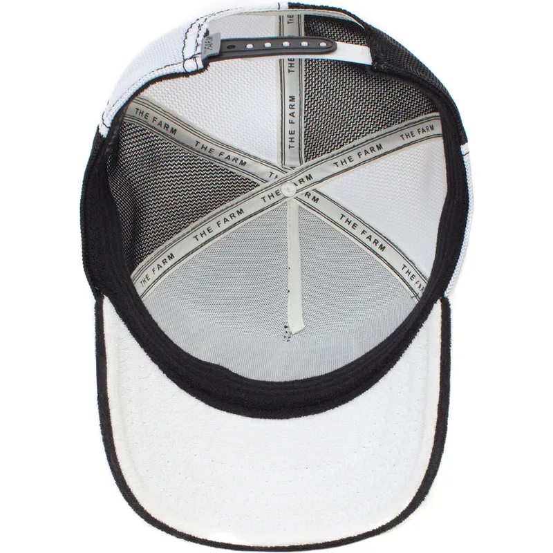 goorin-bros-virgin-finish-last-the-farm-weiss-schwarze-panda-trucker-kappe